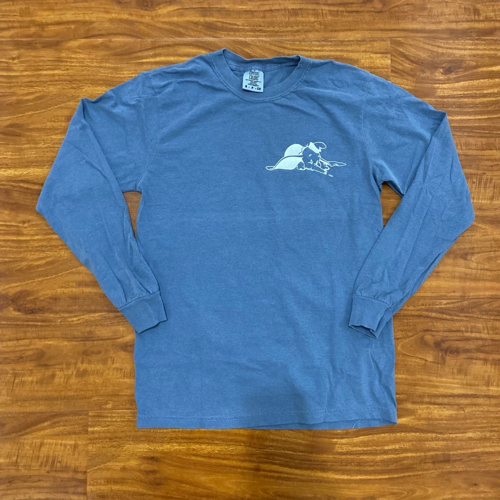 Dumbo blue long sleeve tee shirt
